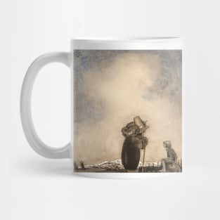 Old Man Talking to a Boy by John Bauer Mug